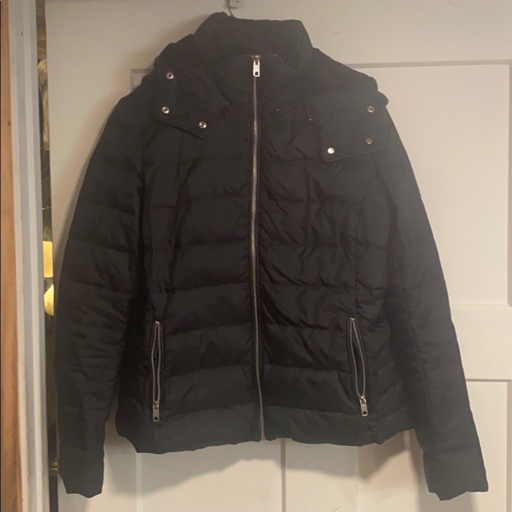 Zara jacket fur inside